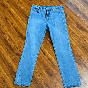 Talbots flawless high waist straight leg Blue Denim Jeans